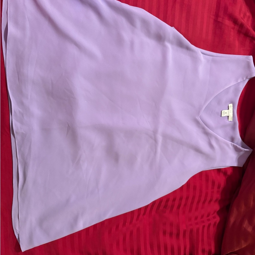 Lavender Sleeveless Women's Top